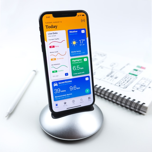 Mobile-First Design Illustration